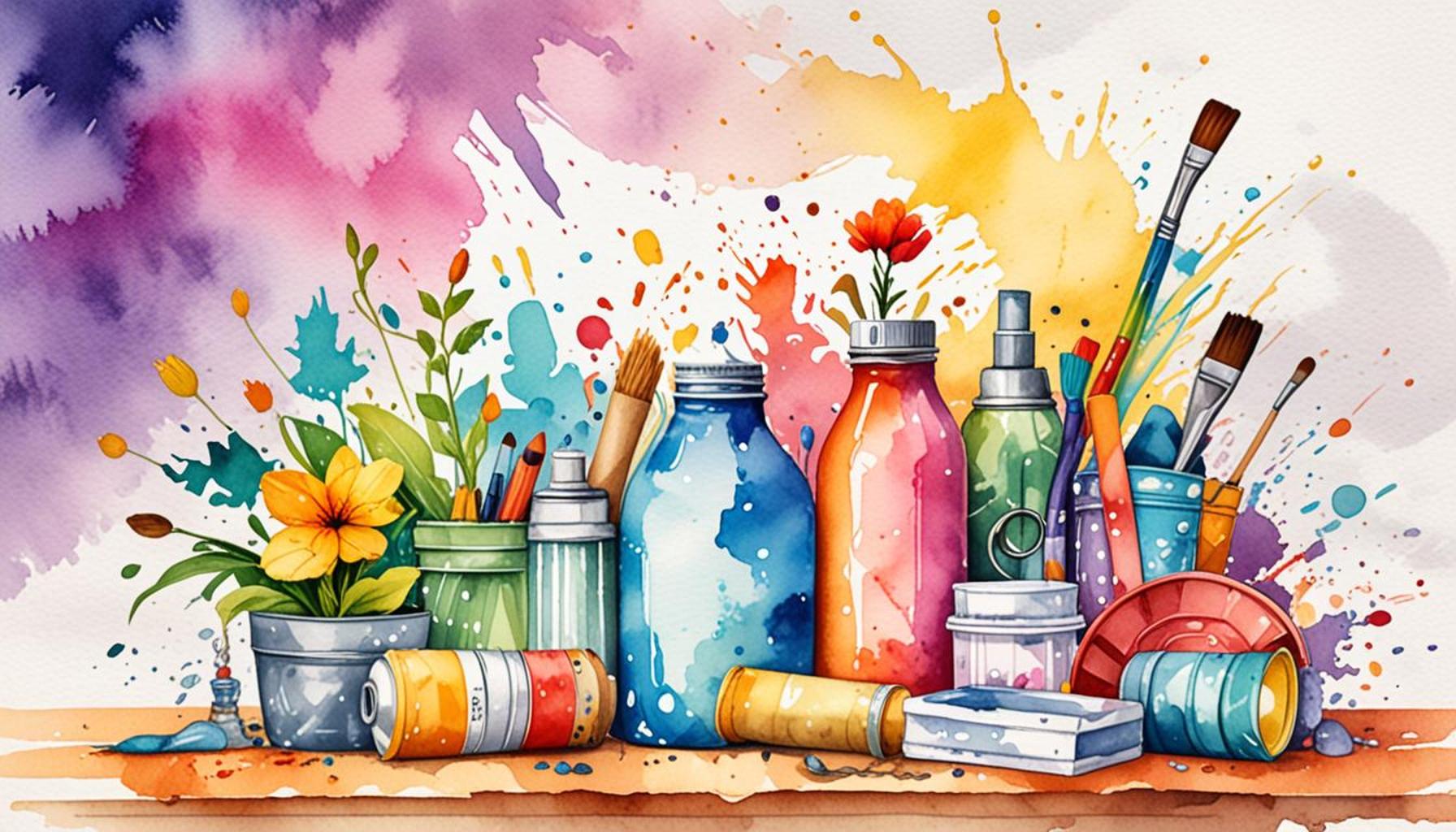 Transforming Recyclable Materials into Creative Home Decor