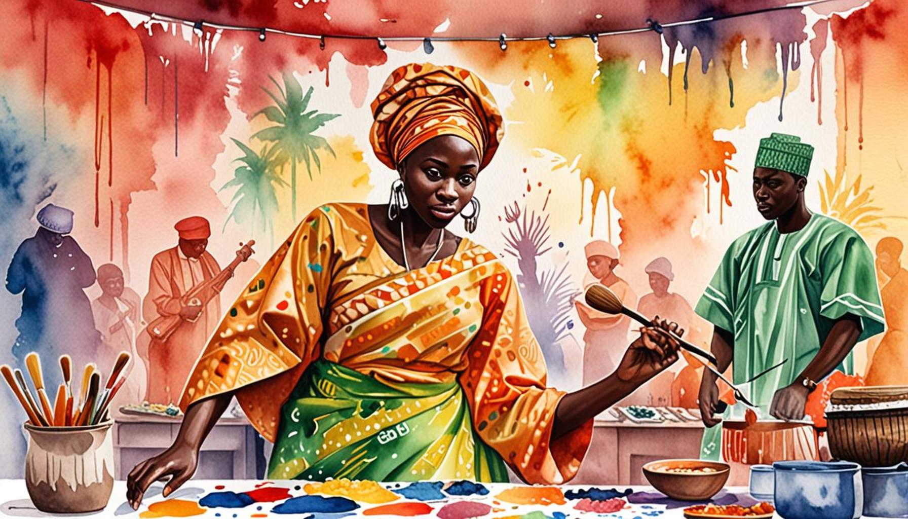 The Role of Art in Nigerian Culture: Translating Traditions and Stories through Artistic Expression