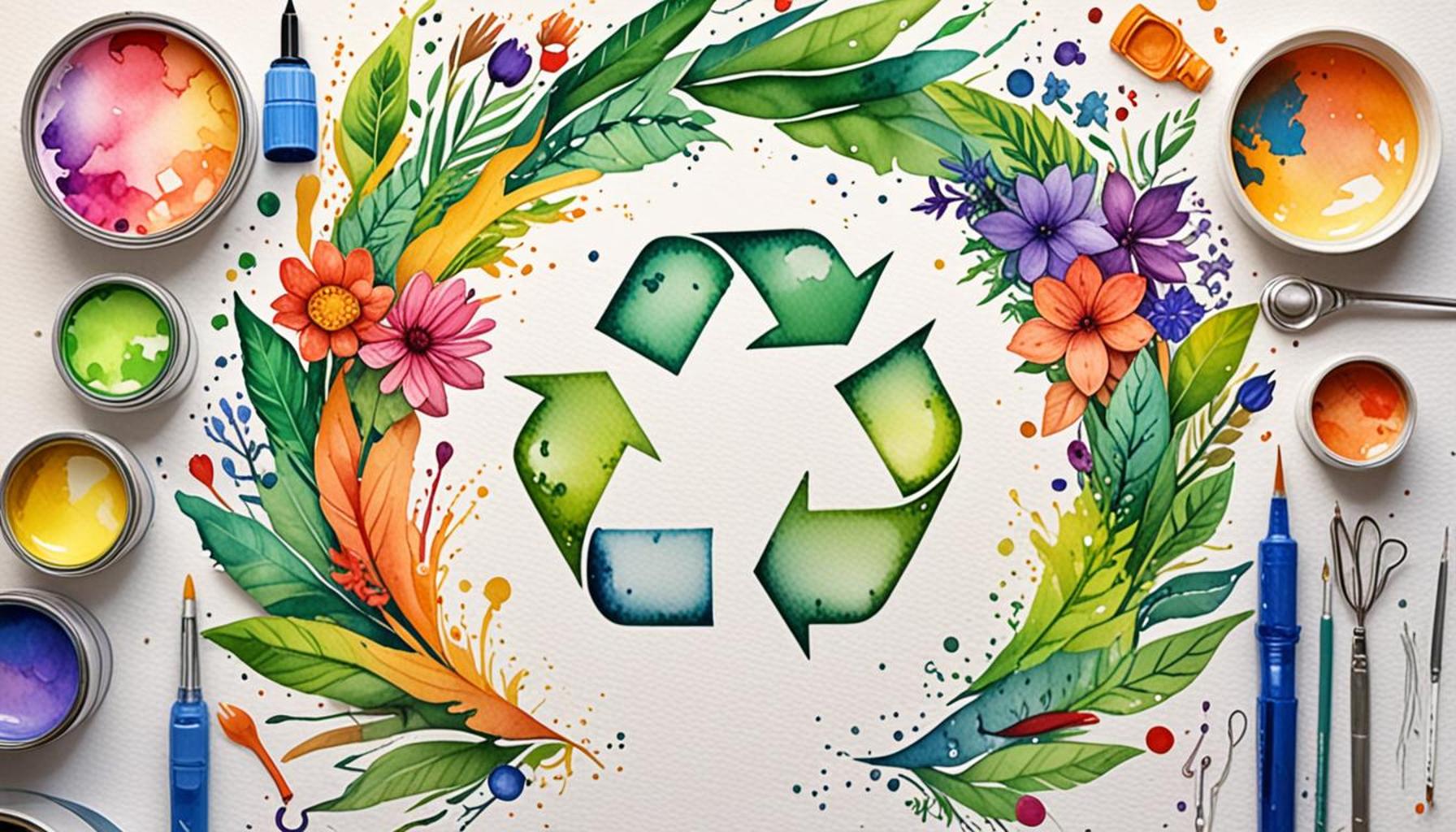 Transforming Recycled Materials into Art: Sustainable DIY Projects