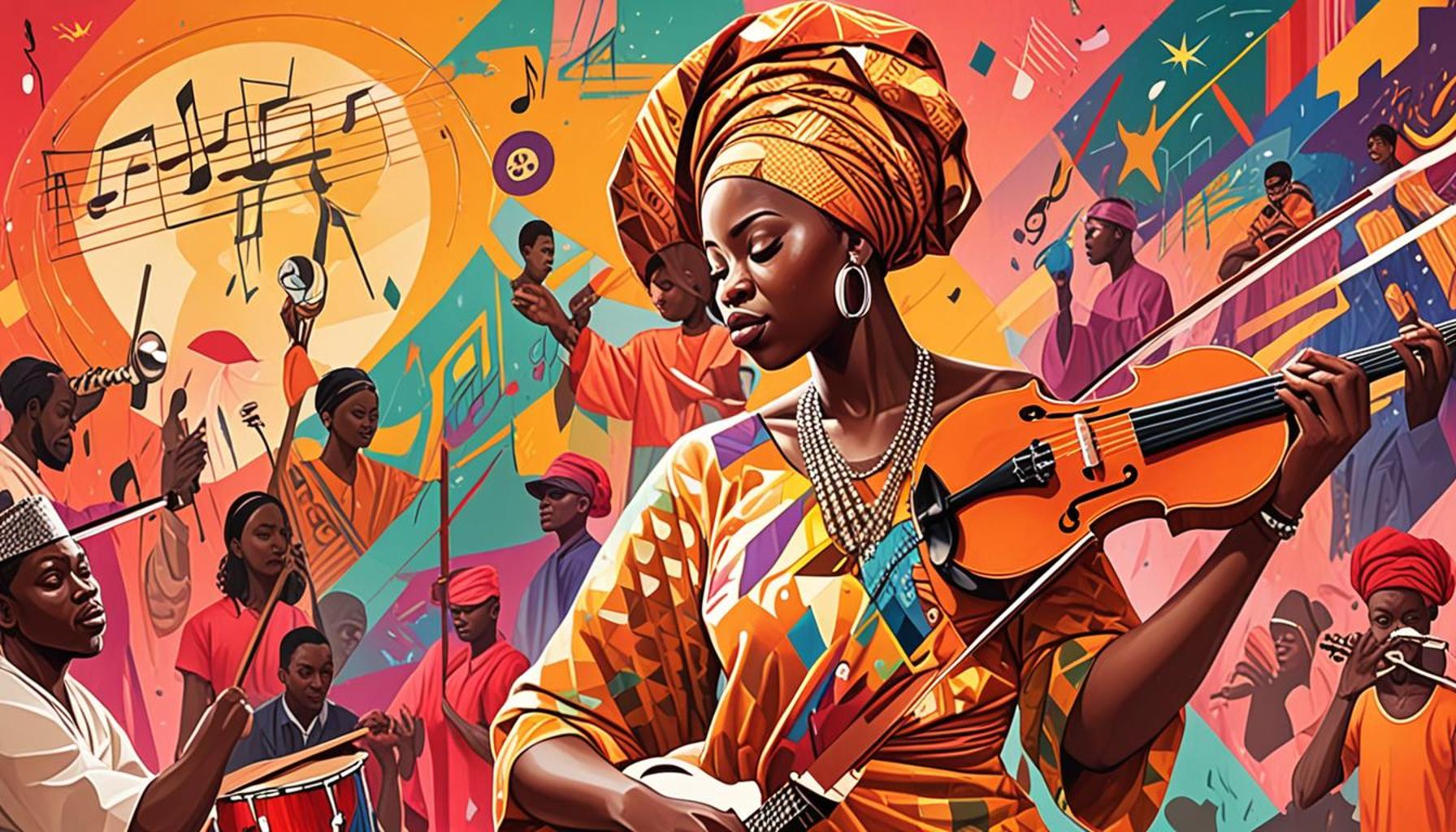The Intersection of Music and Visual Arts in Nigerian Culture