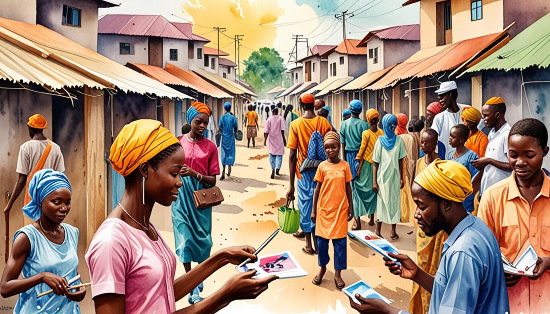 The Influence of Art on the Construction of Communities and Social Networks in Nigeria