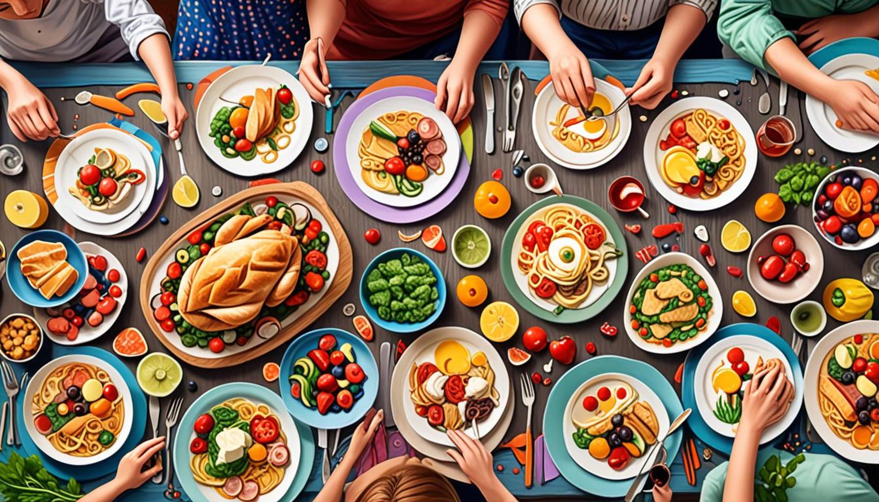 The Art of Family Lunch: Creating Meals that Strengthen Bonds and Traditions