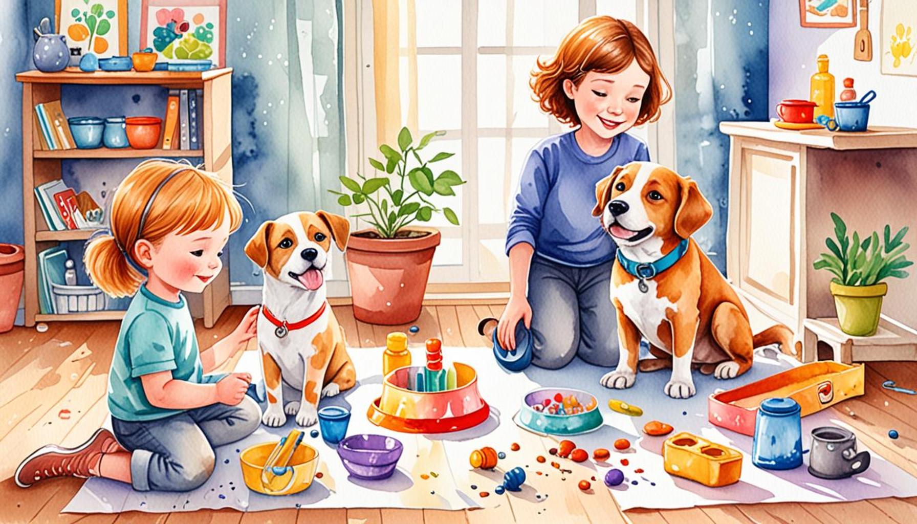 Pet Training for Children: Building Bonds and Responsibilities