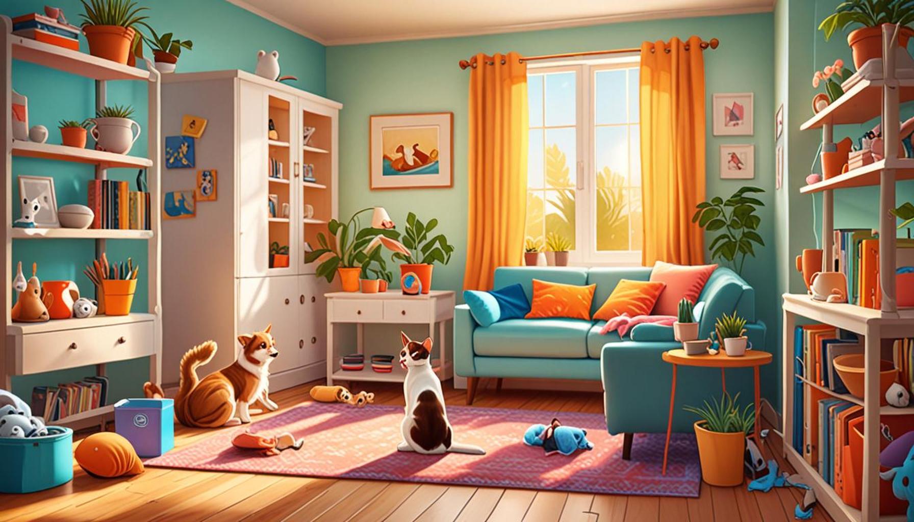 How to Create a Safe and Stimulating Environment for Pets at Home